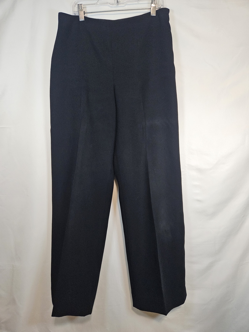 Liz Claiborne Black Straight-Leg Women's Dress Pants